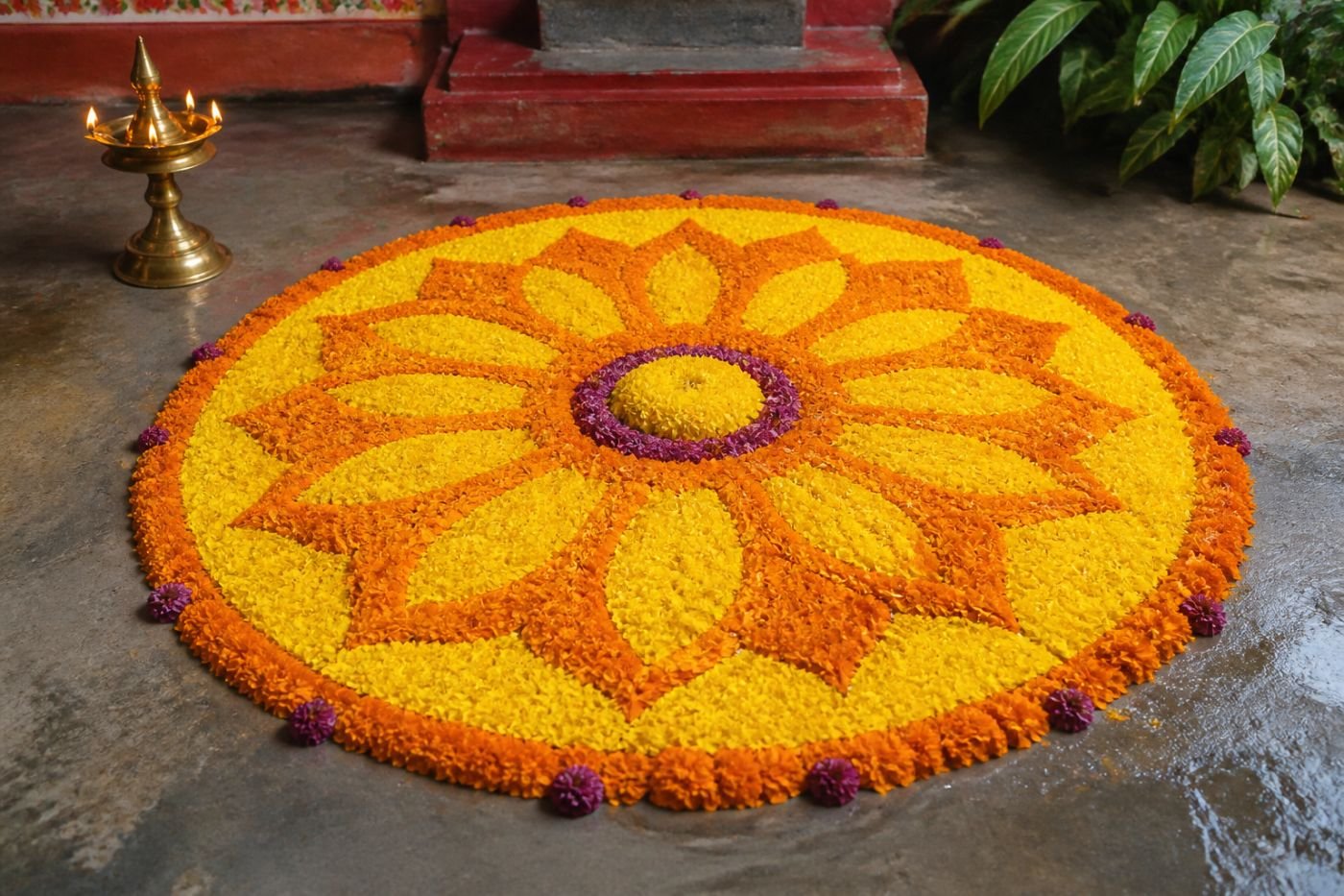 Onam flowers